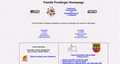 Desktop Screenshot of freidinger.de